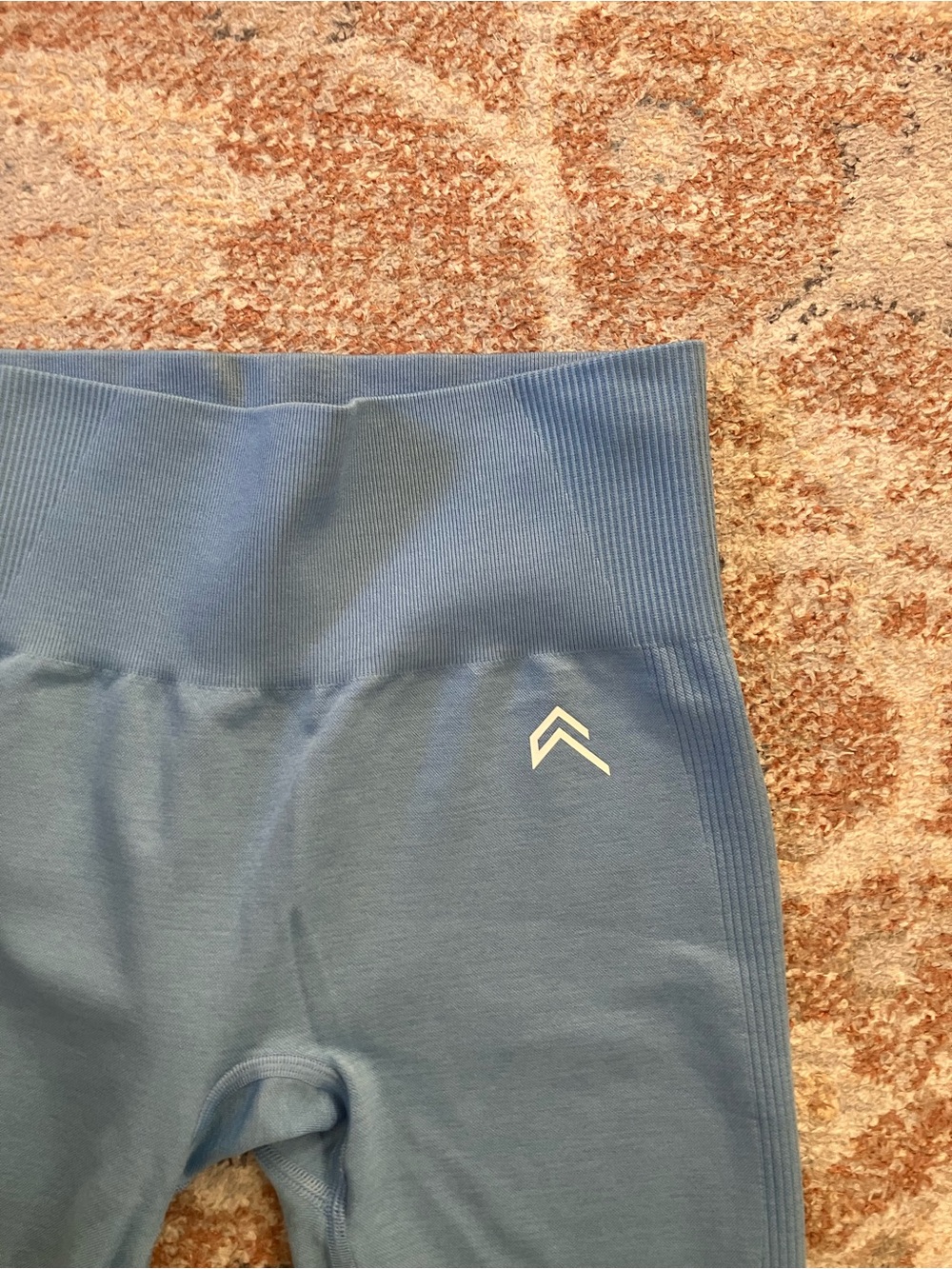 Oner Active Seamless High-Waist Leggings in Light Blue - Picture 3 of 5